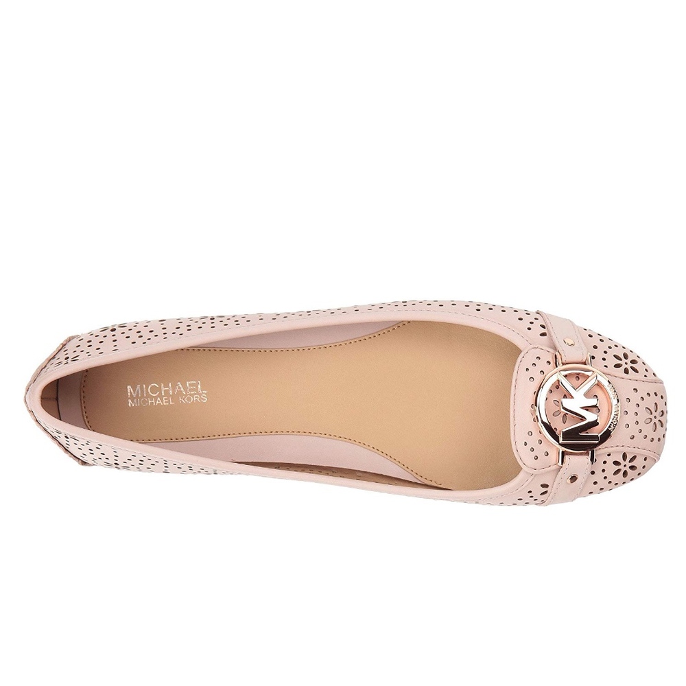 Michael Kors Fulton Moc Perforated Flats - Pink - Picture 3 of 8